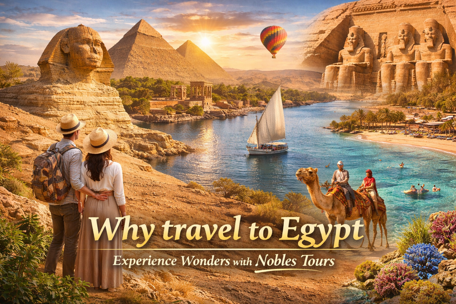 Why Travel to Egypt – Experience Wonders with Nobles Tours